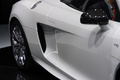 Audi R8 Spyder V10 Blanche detail ouïe laterale