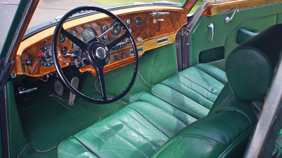 Bentley Continental S1 gris Anvers intérieur