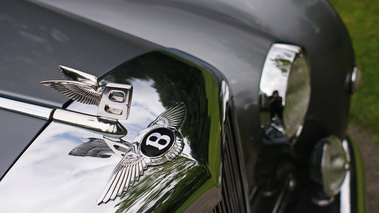 Bentley Continental S1 gris Anvers logos