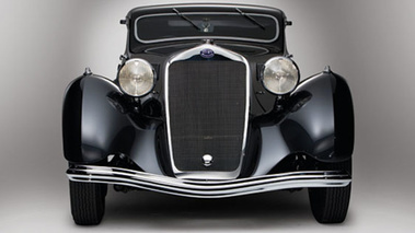 Delage D8-120 Aerosport coupé Noir face avant