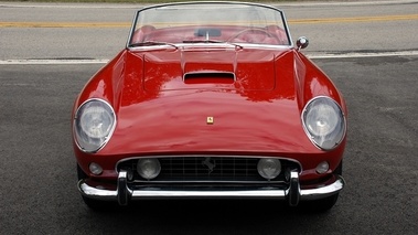 Ferrari  250GT California Spider LWB Competizione, 1959, rouge, face