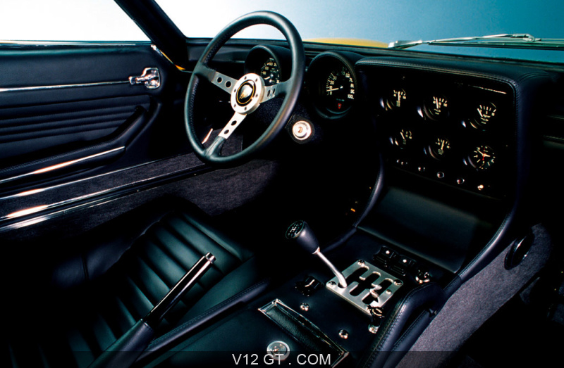 Miura P400 Lamborghini V12 Gt L 233 Motion Automobile