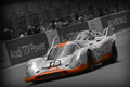 Porsche 917 gulf Le Mans Classic 2008 3/4 avant gauche penché