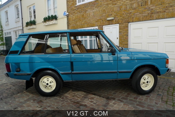 Range Rover Classic RANGE ROVER V12 GT L' motion automobile