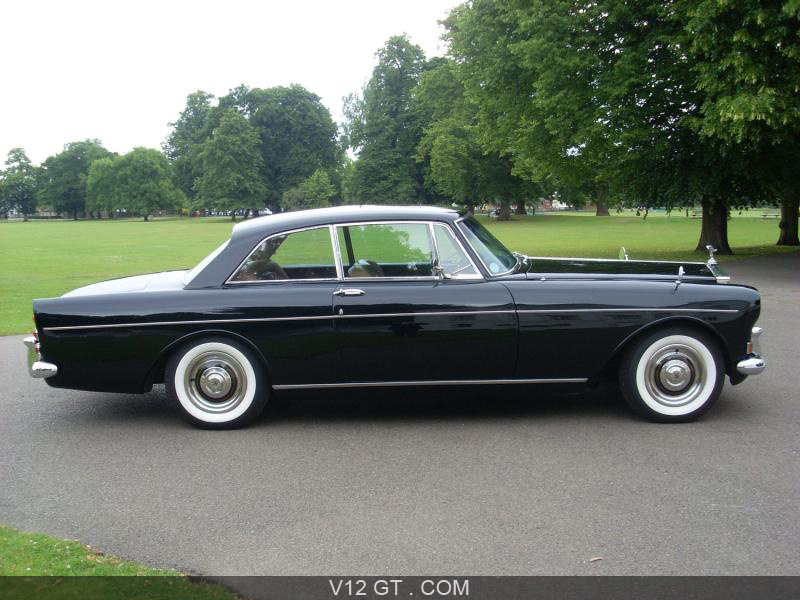 Rolls Royce Silver Cloud III Coup Mulliner Park Ward noir profil