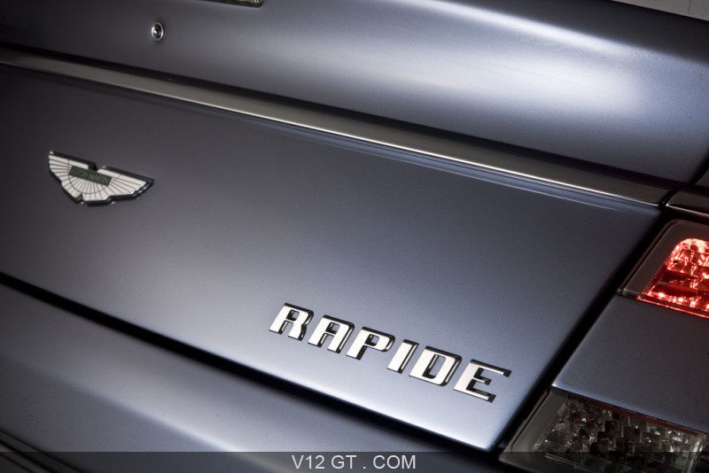 Aston Martin Rapide GT infos GT News V12 GT L' motion automobile