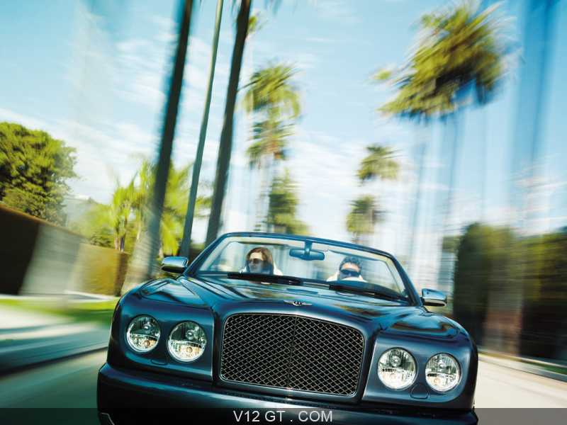 Bentley Azure Coupe. Bentley-Azure-bleu-face-avant-
