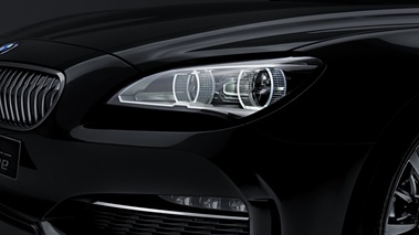 BMW Gran Coupé - sombre, détail, phare avant gauche