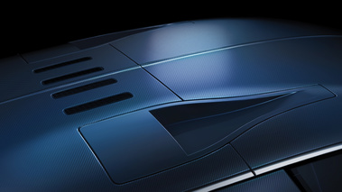 Bugatti Veyron Super Sport - bleue - détail