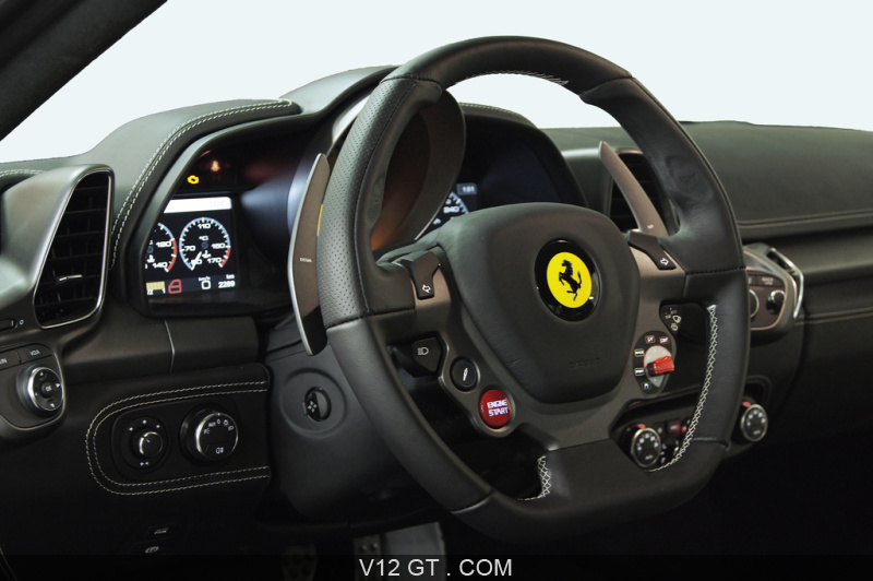 Ferrari 458 Italia Noir Tableau De Bord Ferrari Photos