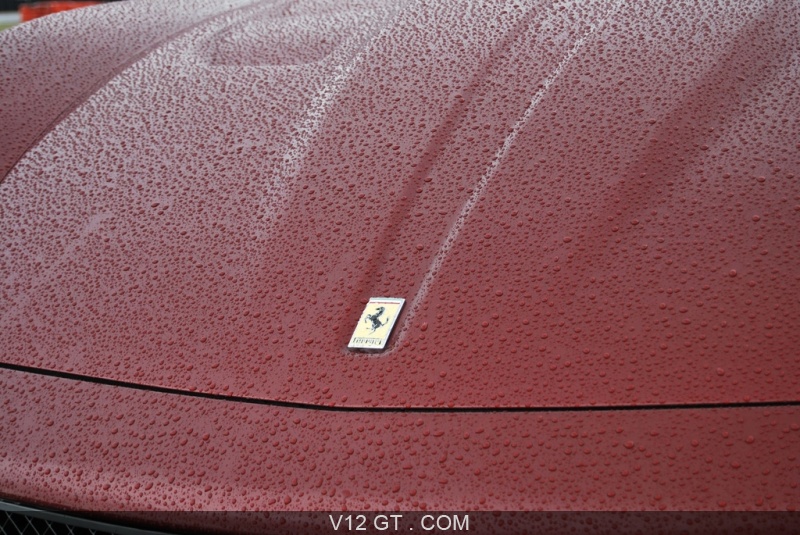 ferrari 2011 logo. Ferrari-599-GTO-bordeaux-logo-