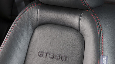 Shelby GT350 - détail habitacle, sièges