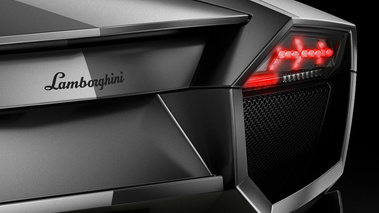 Lamborghini - détail, logo + feu arrière Reventon