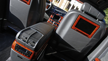 Maybach 62 grise/anthracite console centrale arrière