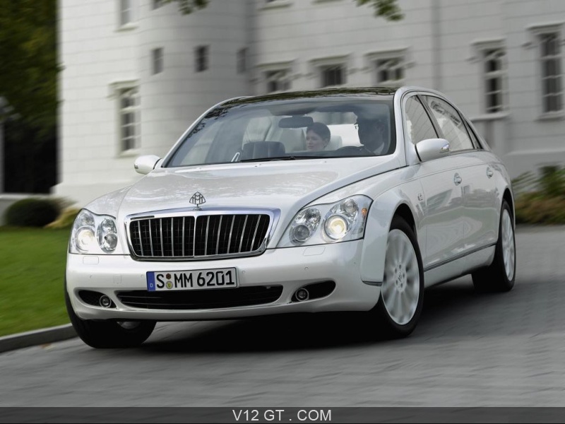 Accueil V12 GT MAYBACH 62S Landaulet