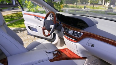  Mercedes S400 Hybrid vue habitacle.