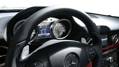 Mercedes SLS AMG gris compteurs 2