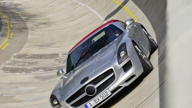Mercedes SLS AMG Roadster - test, banking 3