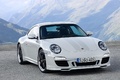 Porsche 911 Sport Classic - grise - 3/4 avant droit
