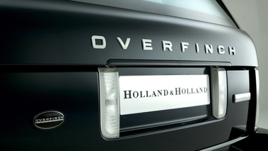 Range Rover Holland&Holland by Overfinch détail coffre fermé 
