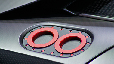 Mondial de l'Automobile Paris 2010 - Lamborghini Sesto Elemento carbone trappes à essence