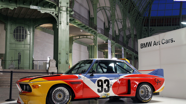 Tour Auto 2012 - BMW 3.0 CSL Art Car 3/4 avant gauche