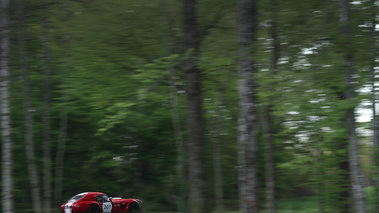Tour Auto 2012 - Shelby Cobra 427 rouge 3/4 arrière droit filé
