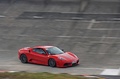GT Prestige 2012 - Montlhéry - Ferrari 430 Scuderia rouge 3/4 avant droit filé