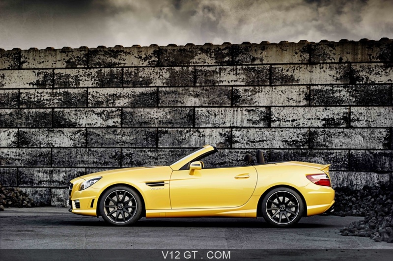Mercedes SLK 55 AMG jaune profil / AMG / Photos GT / Les plus belles ...