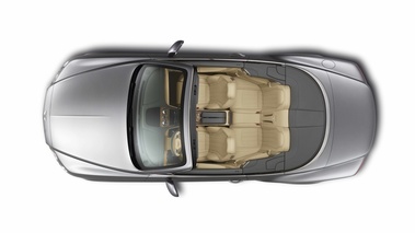 Bentley Continental GTC 2011 gris vue du dessus