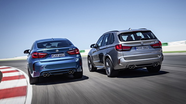 BMW X5M et X6 M 2014 - Arrières, dynamique