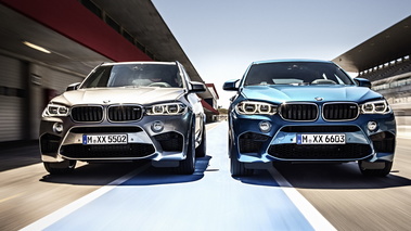 BMW X5M et X6 M 2014 - Faces avant