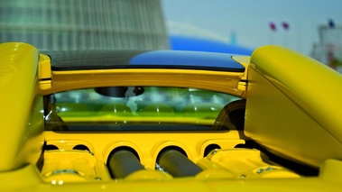 Bugatti Veyron Grand Sport - noire/jaune - détail 1