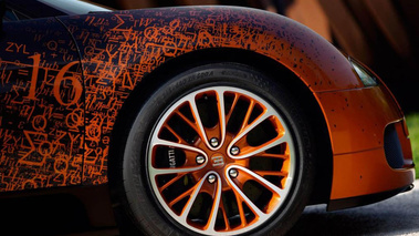 Bugatti Veyron Grand Sport Venet - détail, jante avant
