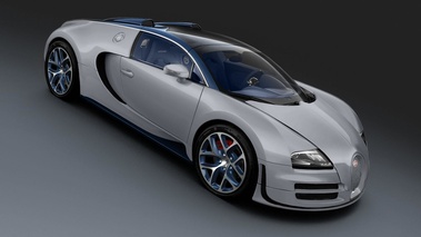 Bugatti Veyron Grand Sport Vitesse Rafale - 3/4 avant droit penché fermé