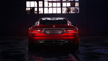 SRT Viper GTS 2013 - rouge - arrière