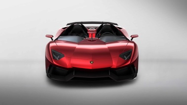 Lamborghini Aventador J rouge face avant 2