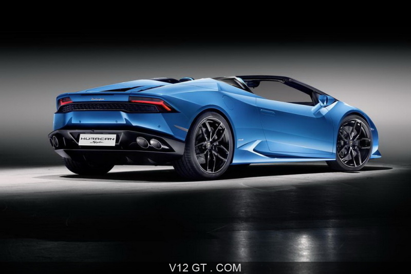 La Lamborghini Huracan Spyder LP610-4 dévoilée au Salon de ...