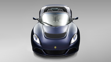 Lotus Exige S Roadster - bleu - face avant