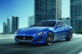 Maserati GranTurismo Sport - bleu - 3/4 avant gauche