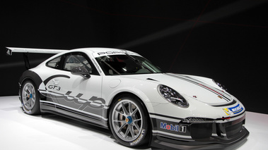 Salon de Genève 2013 - Porsche 991 GT3 Cup 3/4 avant droit
