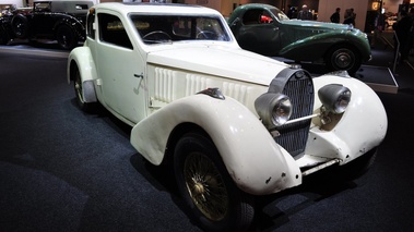 Bugatti Type 57, blanc, 3-4 avg