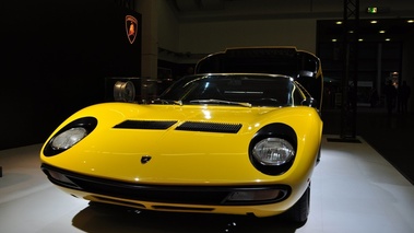 Lamborghini Miura, jaune, face