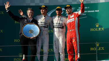 F1 GP Australie 2015 podium 