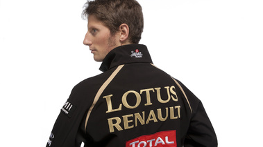 Grosjean 2011 Lotus portrait de dos