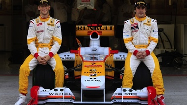 Renault 2009 Grosjean et Alonso