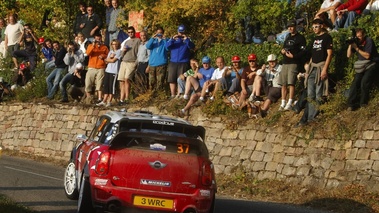 France 2011 Mini WRC vue de l'arrière