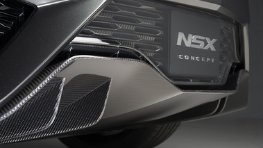 Acura NSX Concept Detroit 2013 - gris - détail, diffuseur