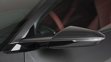 Acura NSX Concept Detroit 2013 - gris - détail, rétroviseur