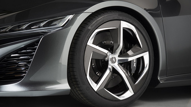 Acura NSX Concept Detroit 2013 - gris - détail, roues
